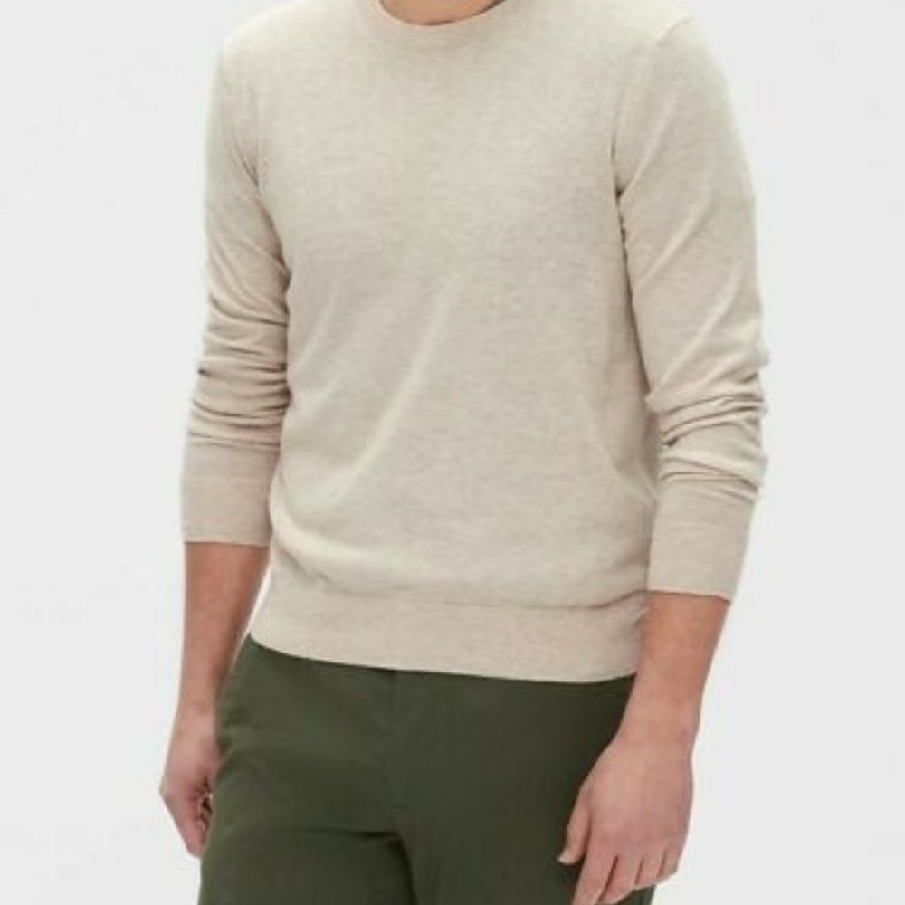 Banana Republic Eco Crew-Neck Sweater Large NEW